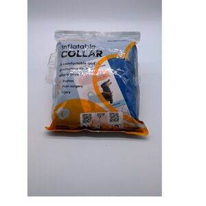 Bencmate Inflatable Dog Recovery Collar Large Blue Protective E Collar New